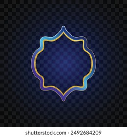 Vector of abstract banner. Simple banner. Futuristic banner.