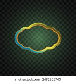 Vector of abstract banner. Simple banner. Futuristic banner.