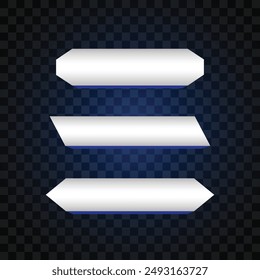 Vector of abstract banner. Simple banner. Futuristic banner.