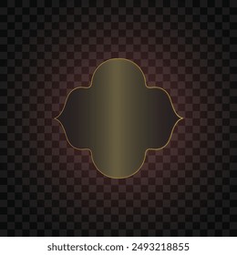 Vector de Anuncio abstracto. Anuncio sencillo. Anuncio futurista.