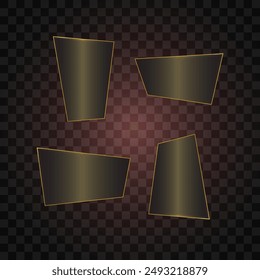 Vector of abstract banner. Simple banner. Futuristic banner.