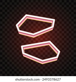 Vector of abstract banner. Simple banner. Futuristic banner.