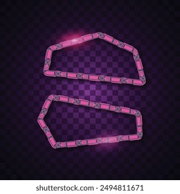 Vector of abstract banner. Simple banner. Futuristic banner.