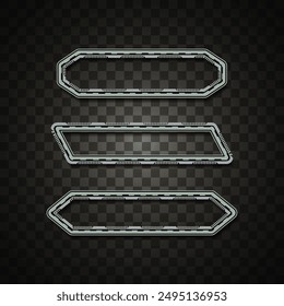 Vector of abstract banner. Simple banner. Futuristic banner.