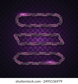 Vector de Anuncio abstracto. Anuncio sencillo. Anuncio futurista.