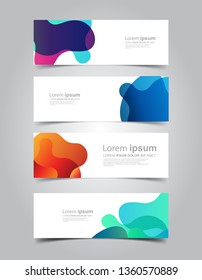 Vector Abstract banner web template