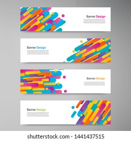 Vector Abstract banner web template