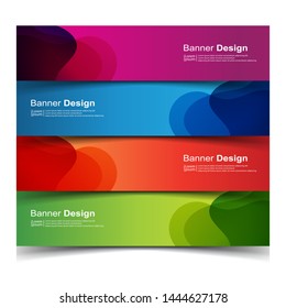 Vector Abstract banner web template