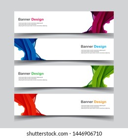Vector Abstract banner web template