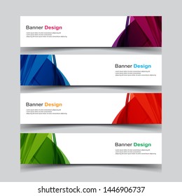 Vector Abstract banner web template