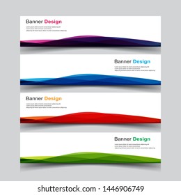 Vector Abstract banner web template