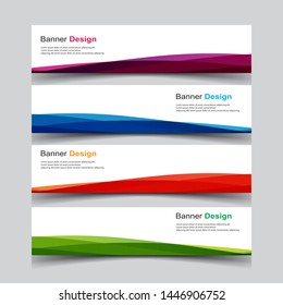 Vector Abstract banner web template