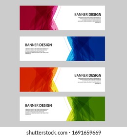 Vector Abstract banner web template