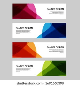 Vector Abstract banner web template