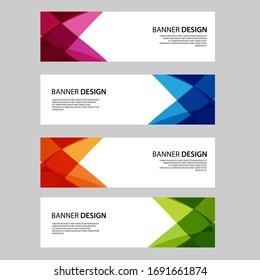 Vector Abstract banner web template