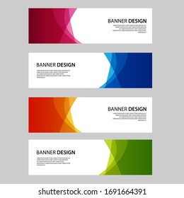 Vector Abstract banner web template