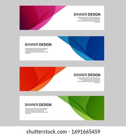 Vector Abstract banner web template