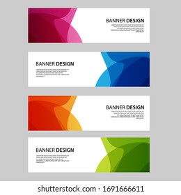 Vector Abstract banner web template