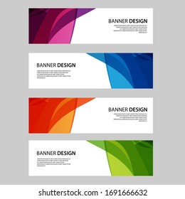Vector Abstract banner web template