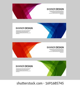 Vector Abstract banner web template