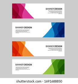 Vector Abstract banner web template