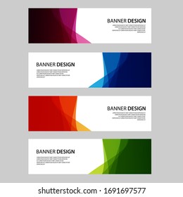 Vector Abstract banner web template