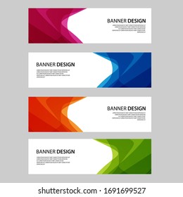 Vector Abstract banner web template