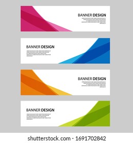 Vector Abstract banner web template