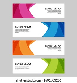 Vector Abstract banner web template