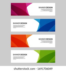 Vector Abstract banner web template