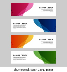 Vector Abstract banner web template