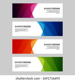 Vector Abstract banner web template