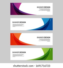 Vector Abstract banner web template