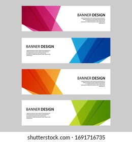 Vector Abstract banner web template