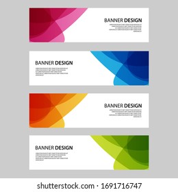 Vector Abstract banner web template