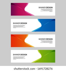 Vector Abstract banner web template