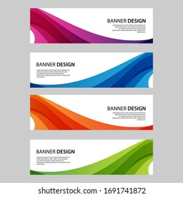 Vector Abstract banner web template