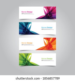 Vector Abstract banner web template