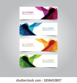 Vector Abstract banner web template