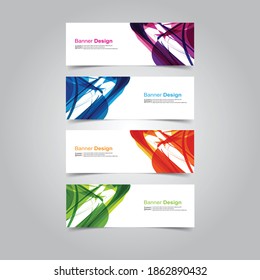 Vector Abstract banner web template
