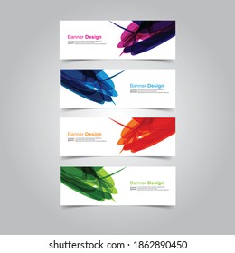 Vector Abstract banner web template