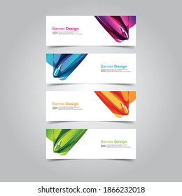 Vector Abstract banner web template