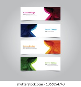 Vector Abstract banner web template