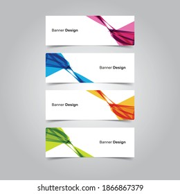 Vector Abstract banner web template