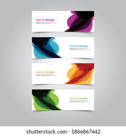 Vector Abstract banner web template