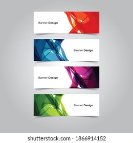 Vector Abstract banner web template