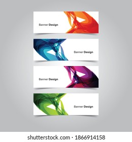 Vector Abstract banner web template