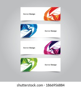 Vector Abstract banner web template