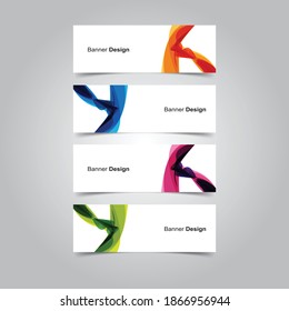 Vector Abstract banner web template