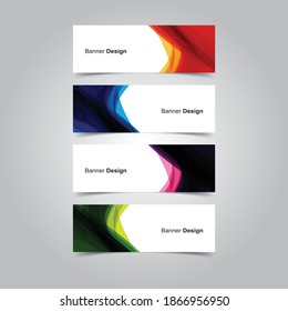 Vector Abstract banner web template